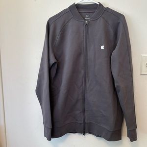 Official Apple Long Sleeve full zip. Size L.